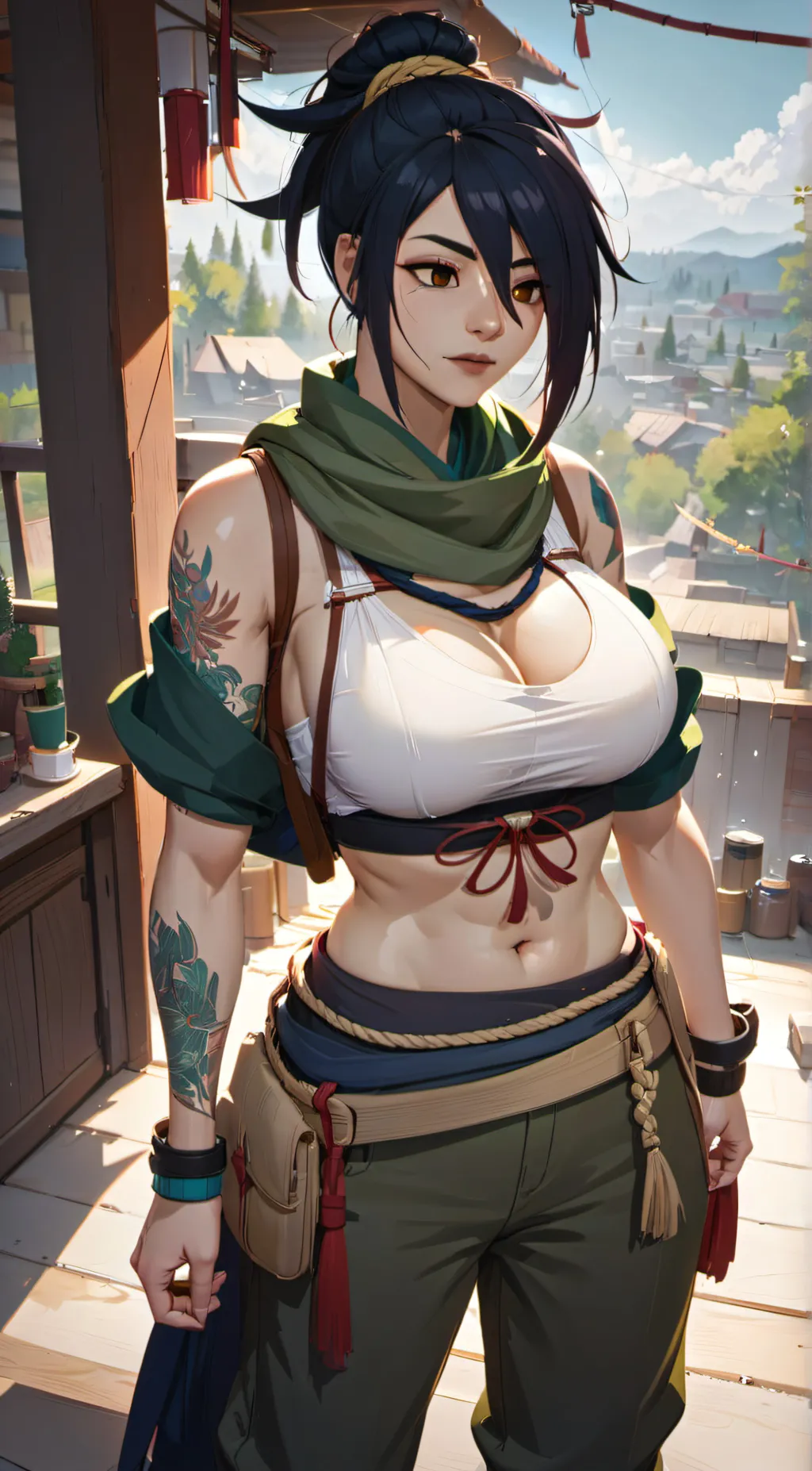 ai character: Akali background