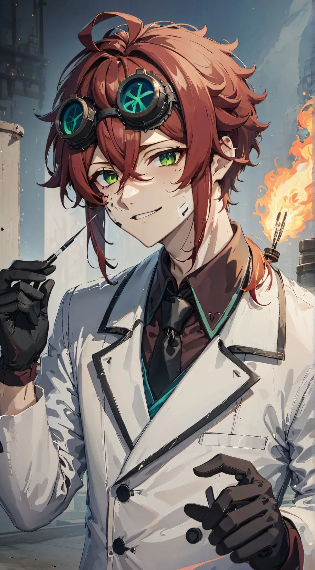 ai character: Ravii  background