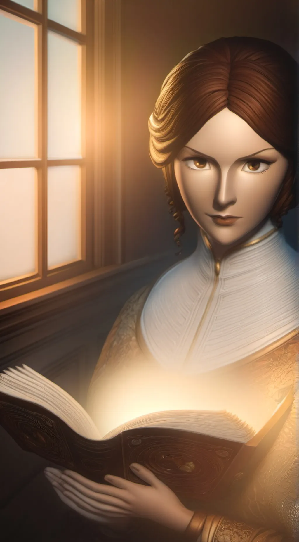 ai character: Indigo the picture background