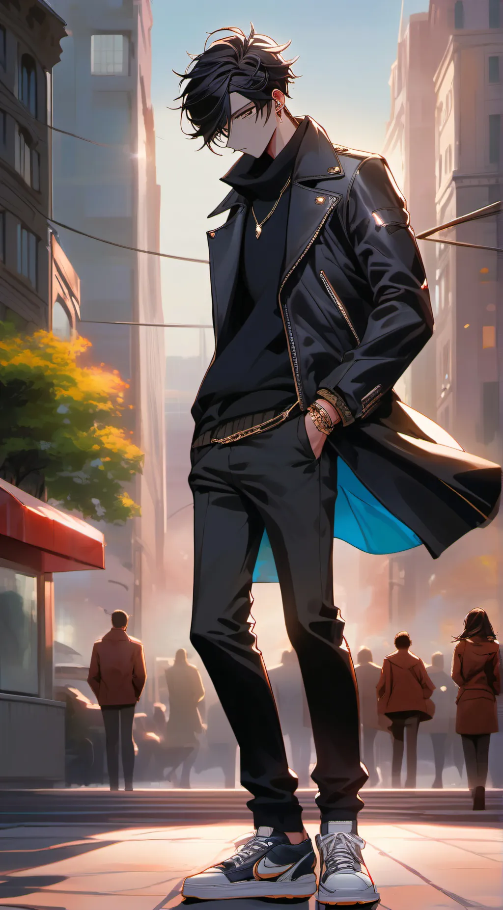 ai character: axel background