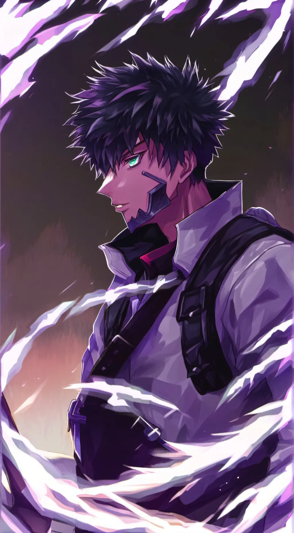ai character: Dabi background