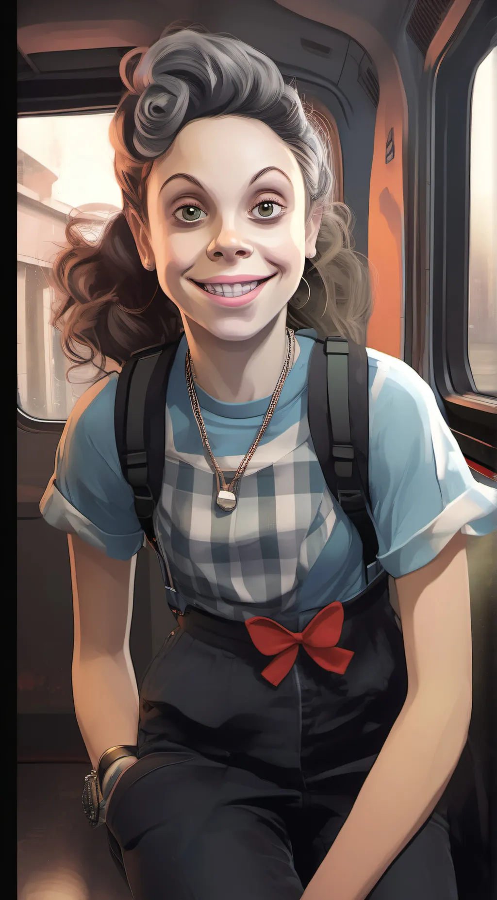 ai character: Korie  background