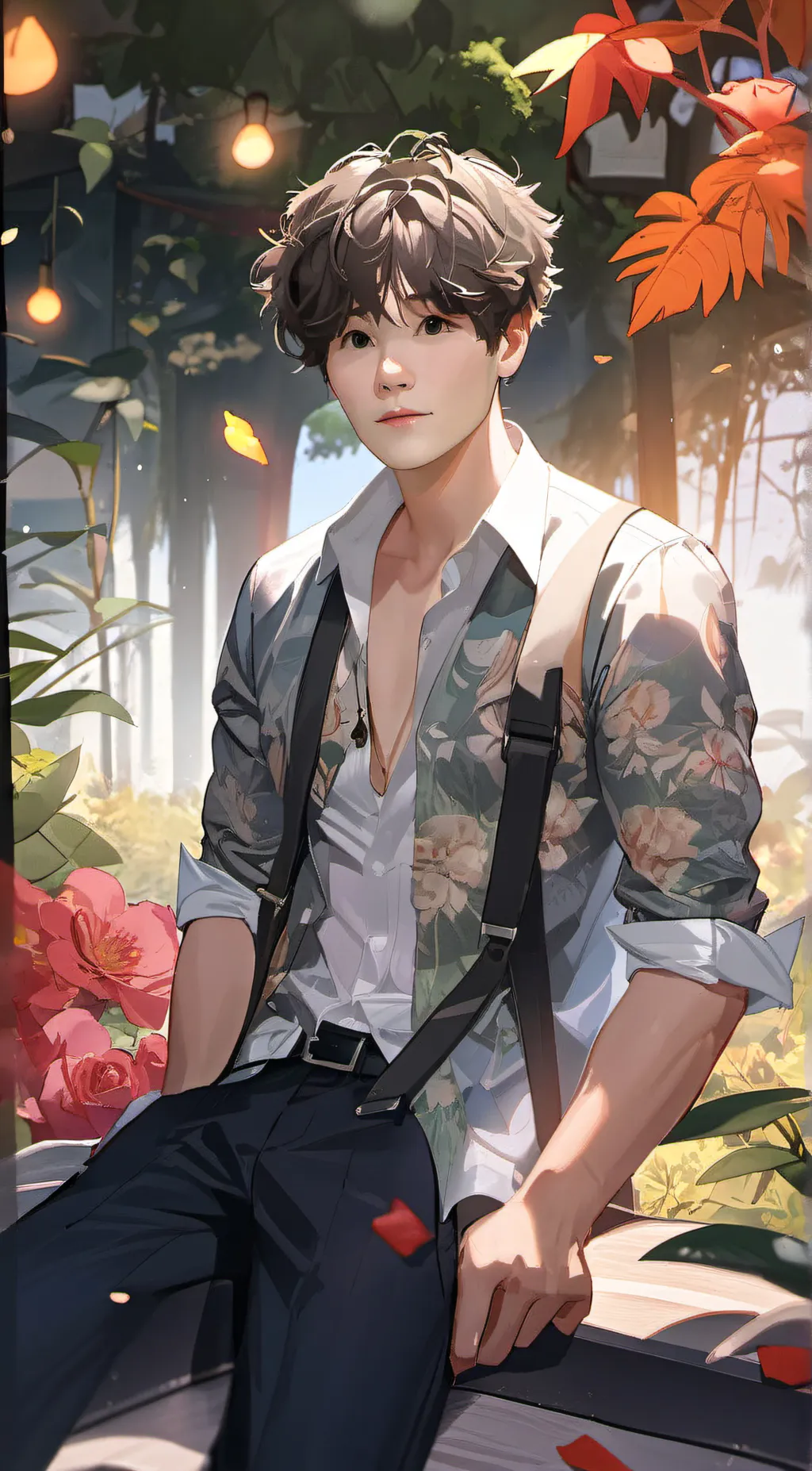 ai character: Suga background