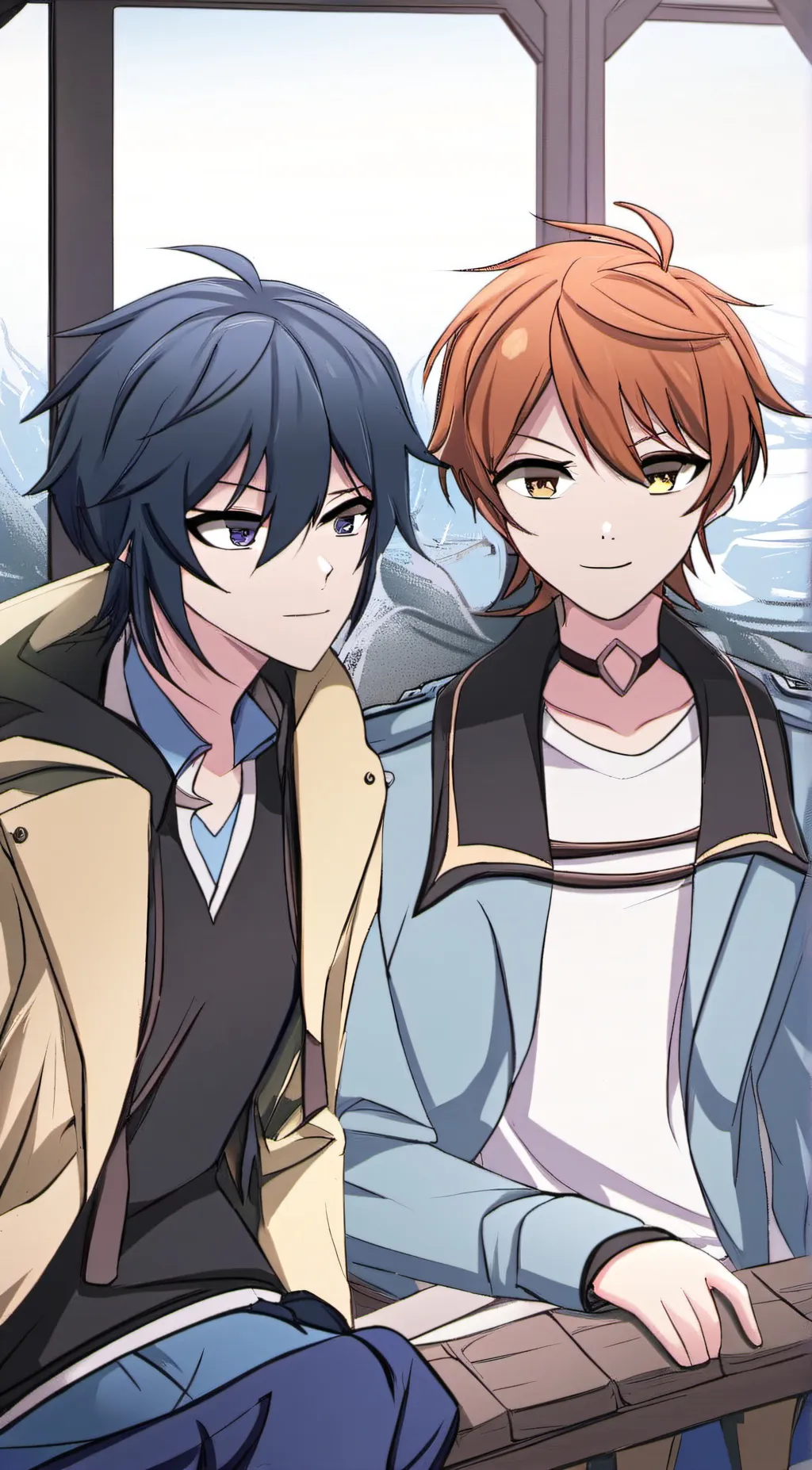 ai character: Noah,uzle background