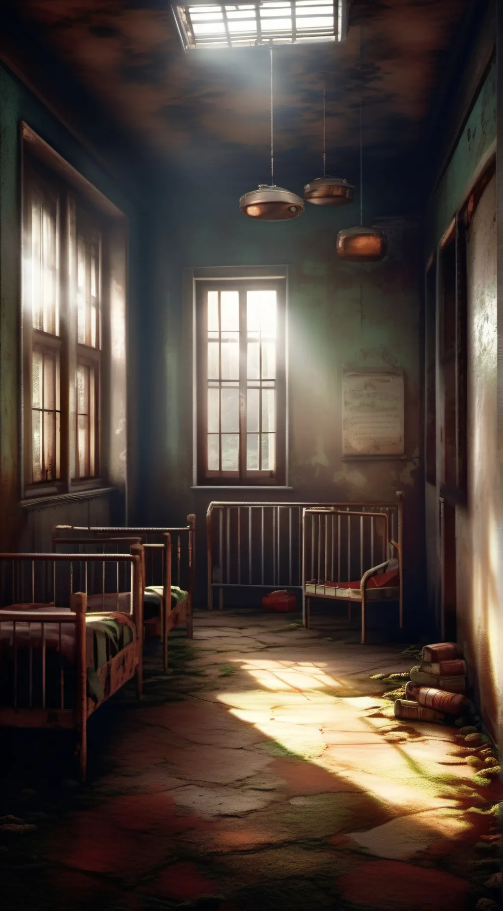 ai character: Orphanage background