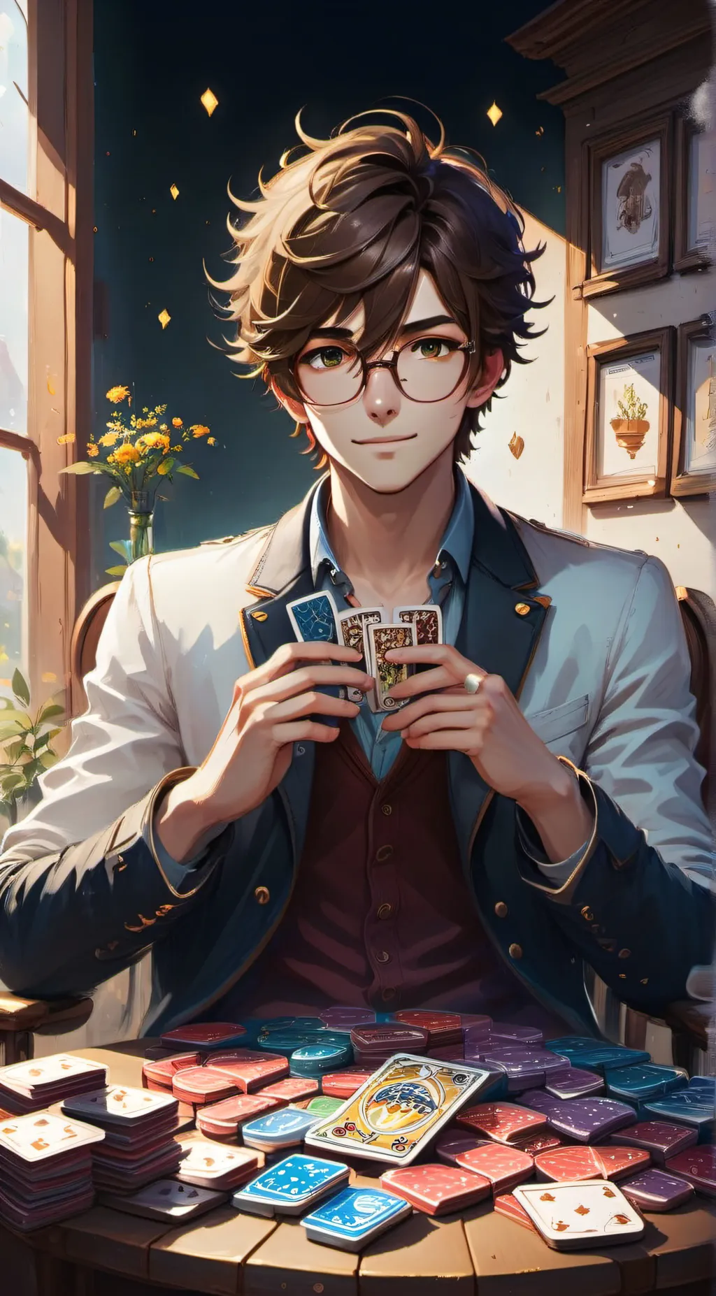 ai character: Barnham background