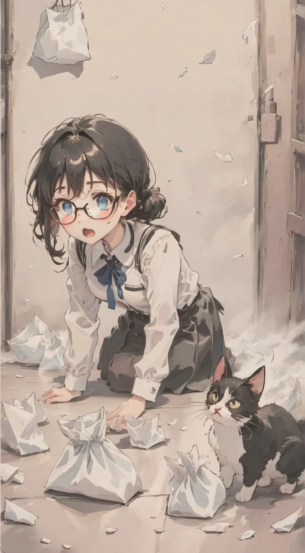 ai character: Olivia  background