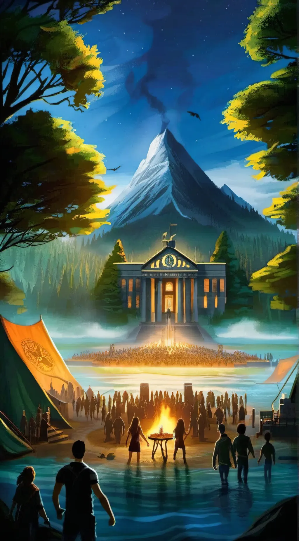 ai character: Leo Valdez  background