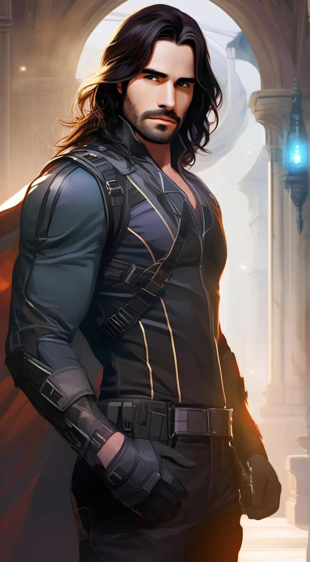 ai character: Chen Zvahl  background