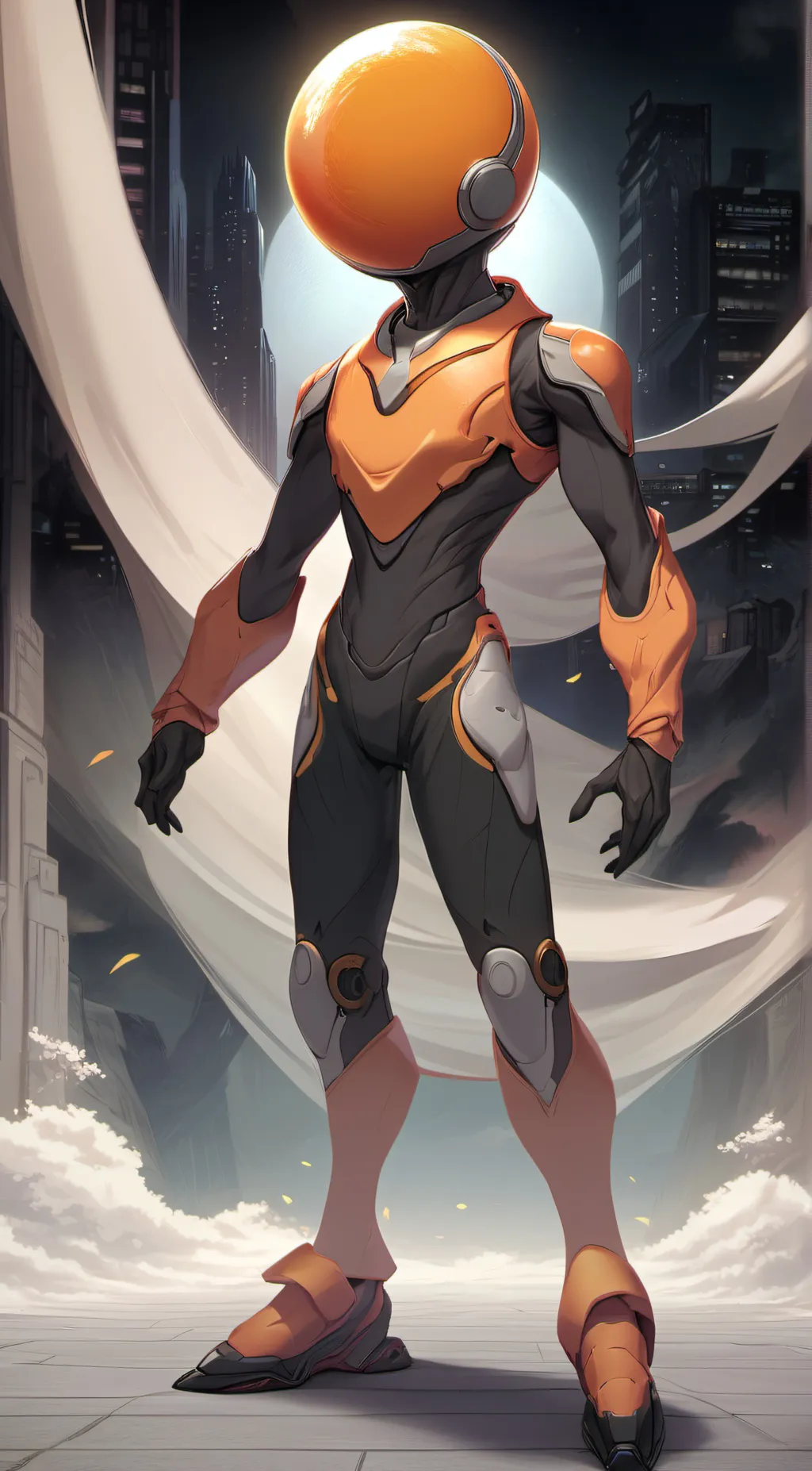 ai character: Pulp background