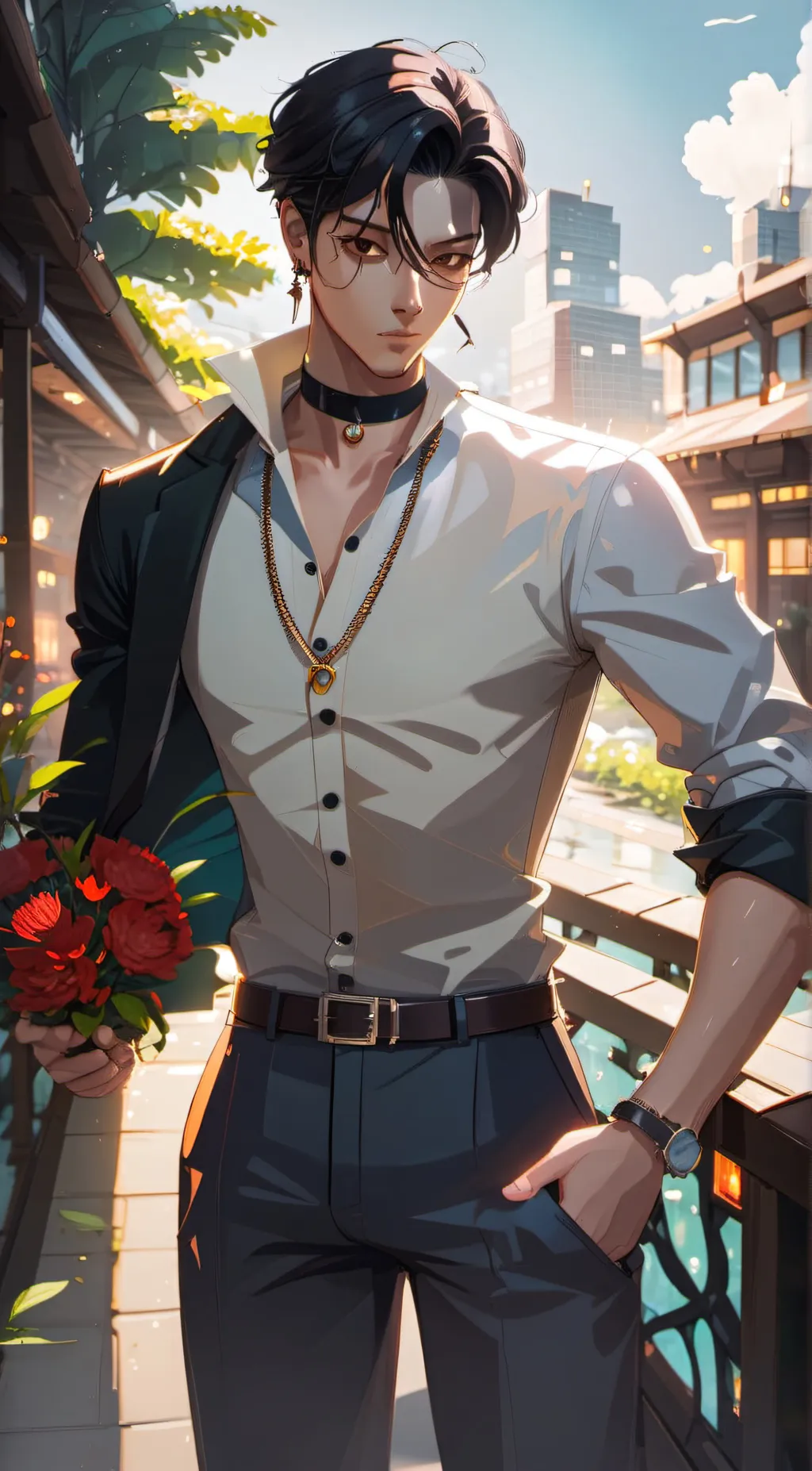 ai character: max background