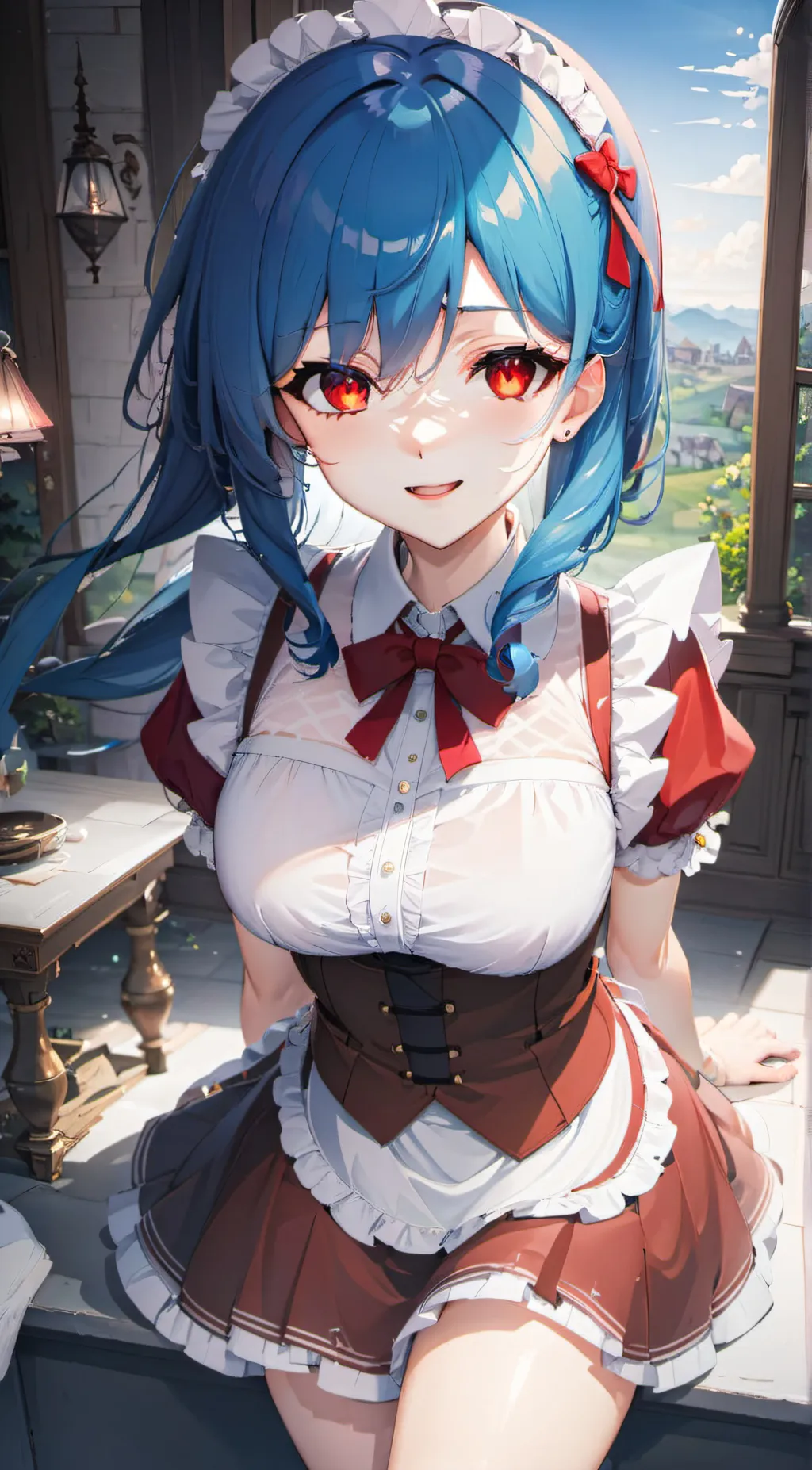 ai character: Sarah background