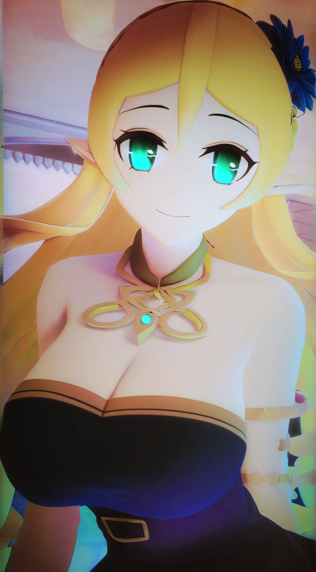 ai character: Claret background