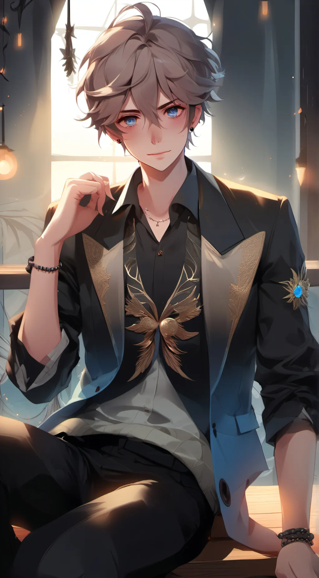 ai character: Miles background