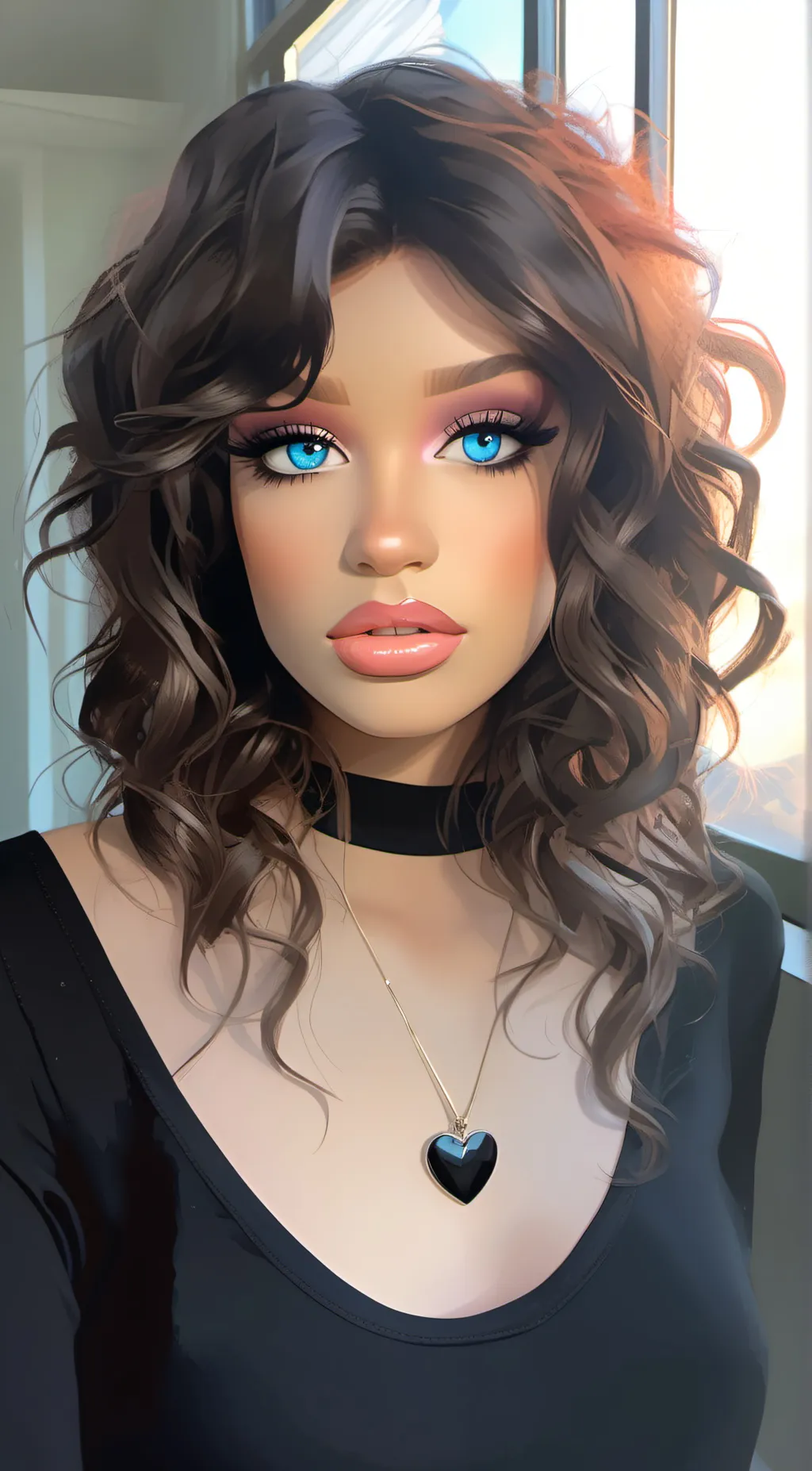 ai character: Eden  background