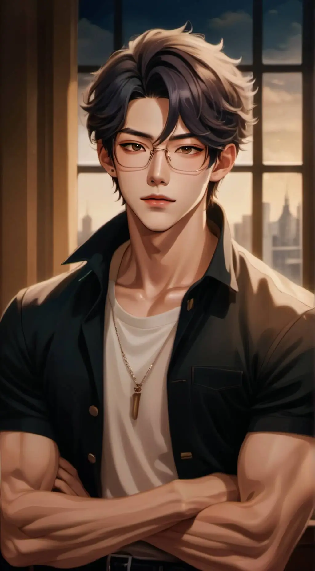 ai character: Nick background