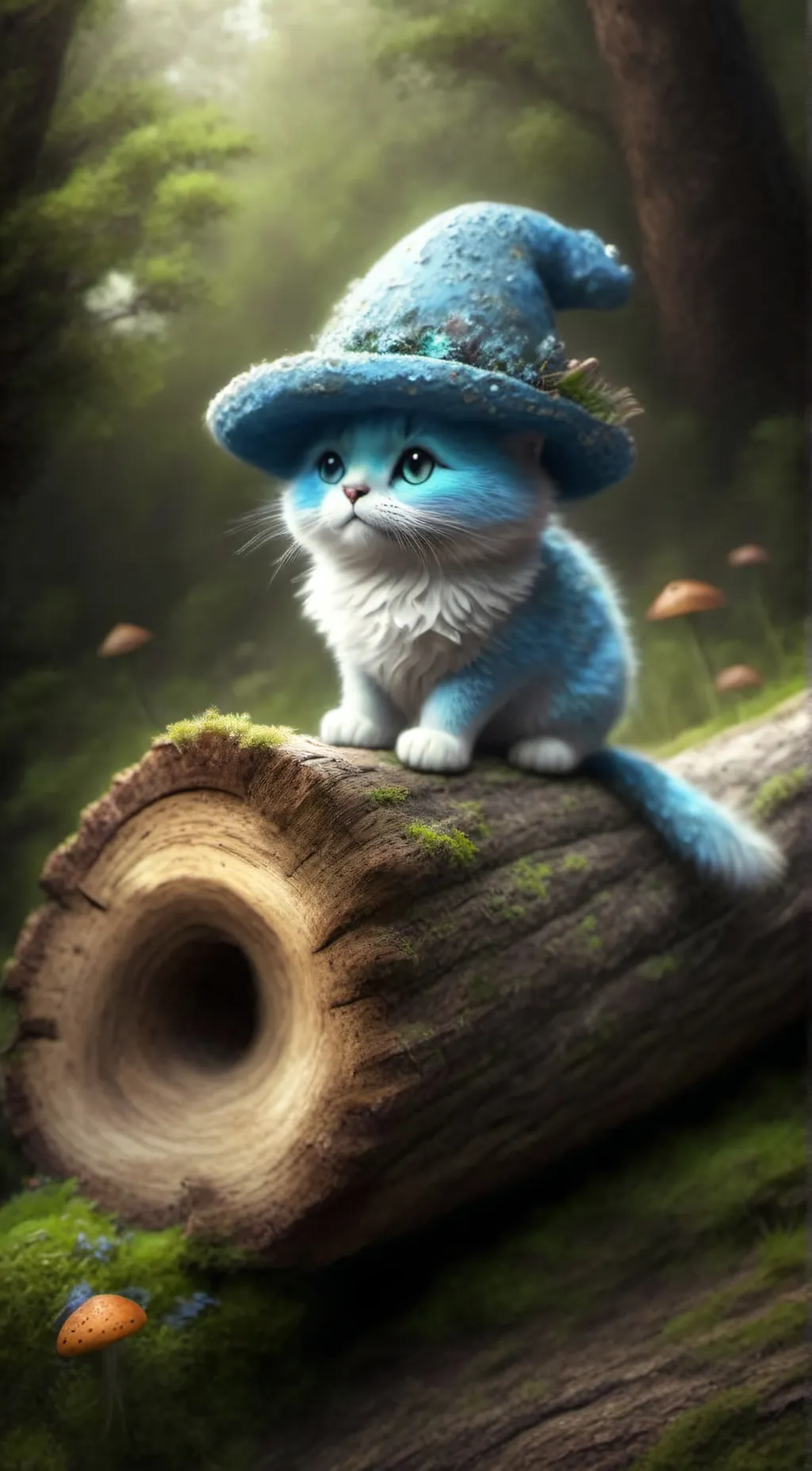 Talkie AI - Chat with Smurf cat