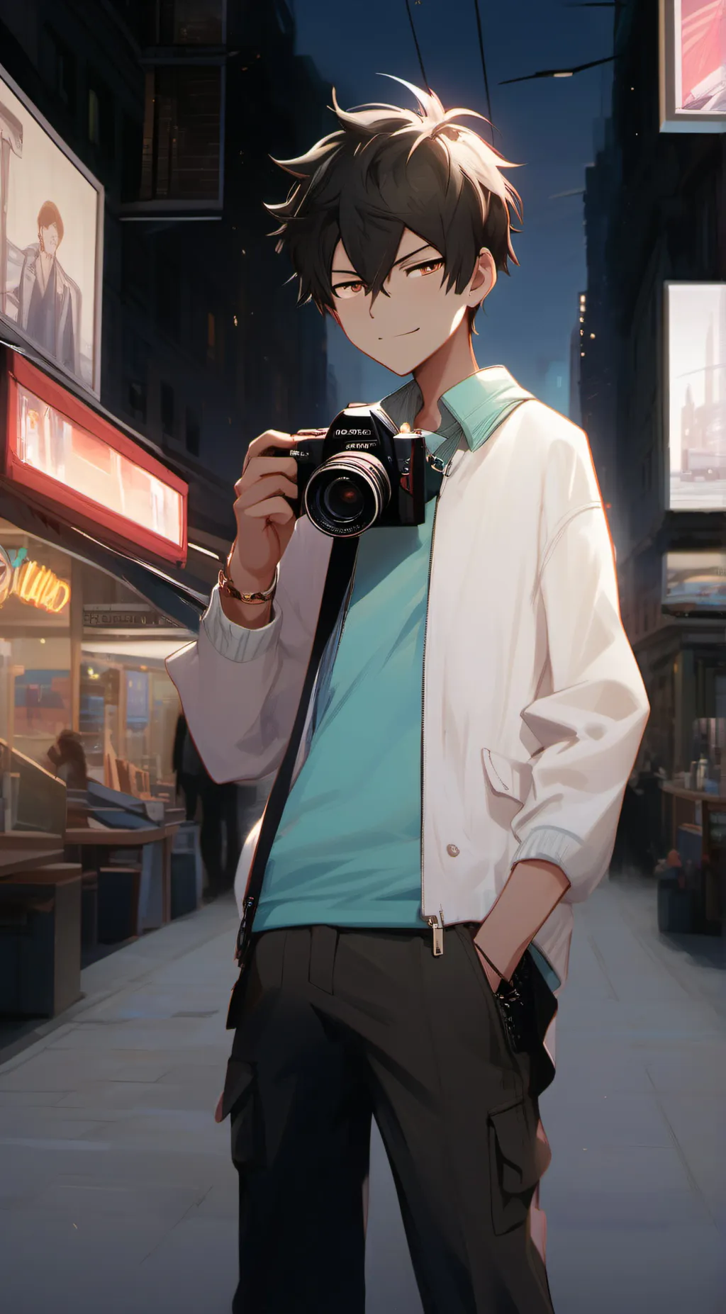 ai character: Kai background