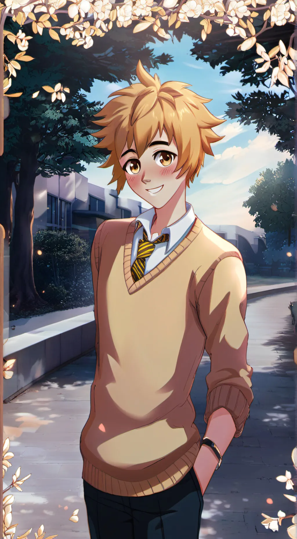 ai character: nimph background