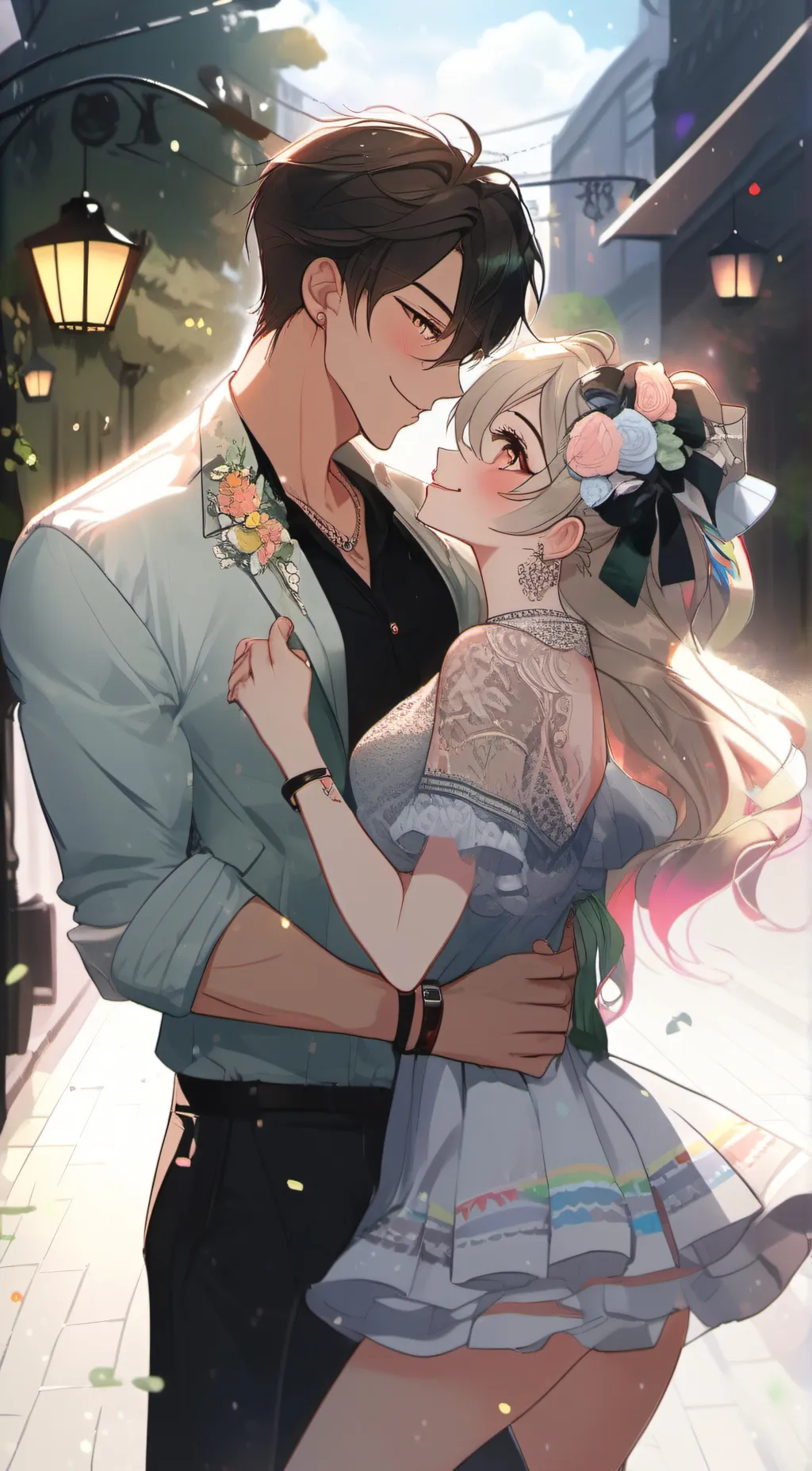 ai character: Juliette and romeo background