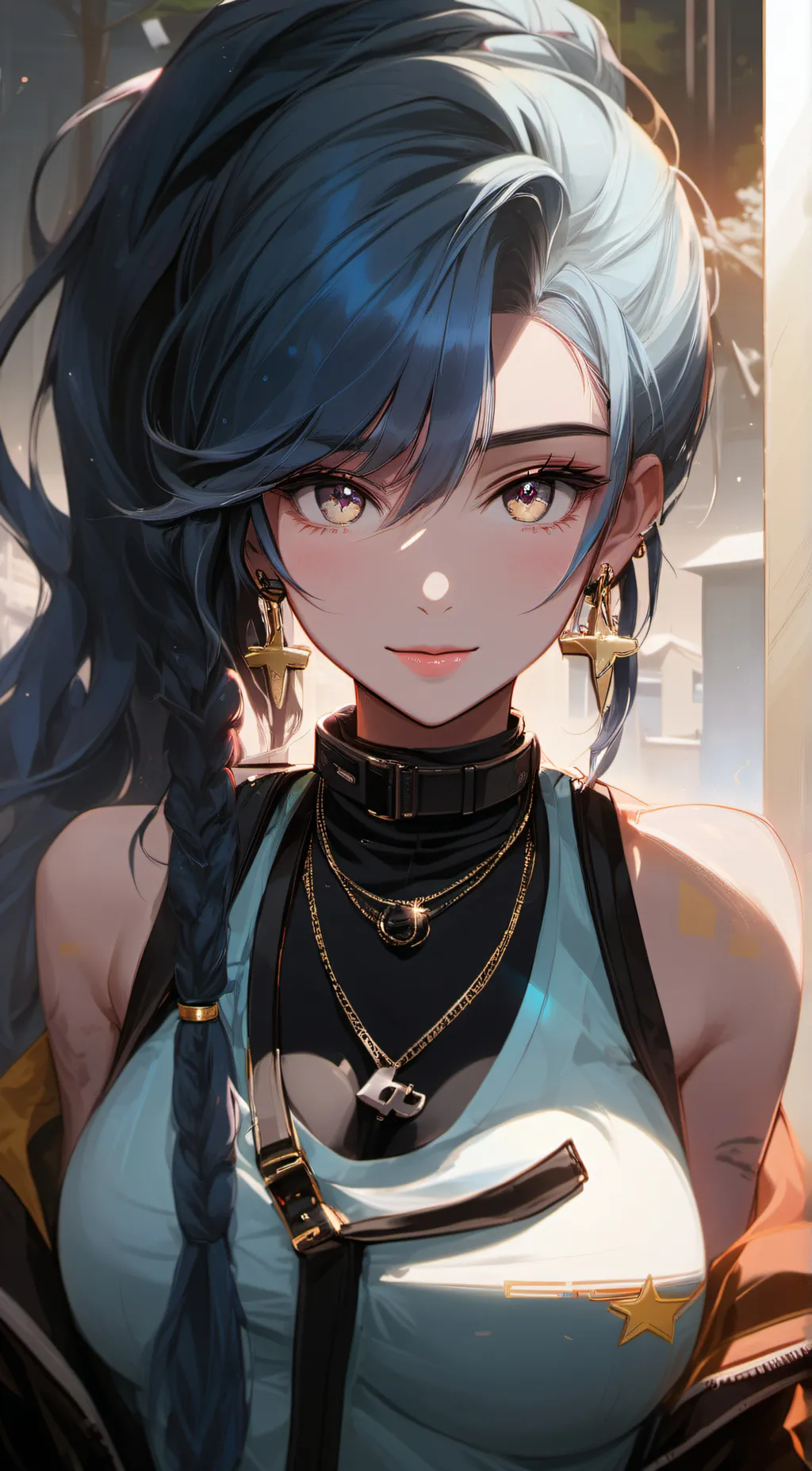 ai character: uzi background