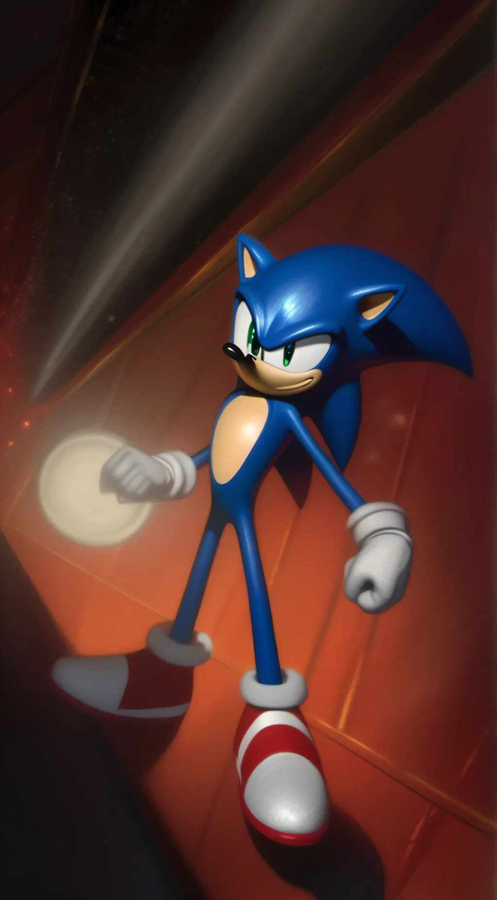 ai character: Sonic background
