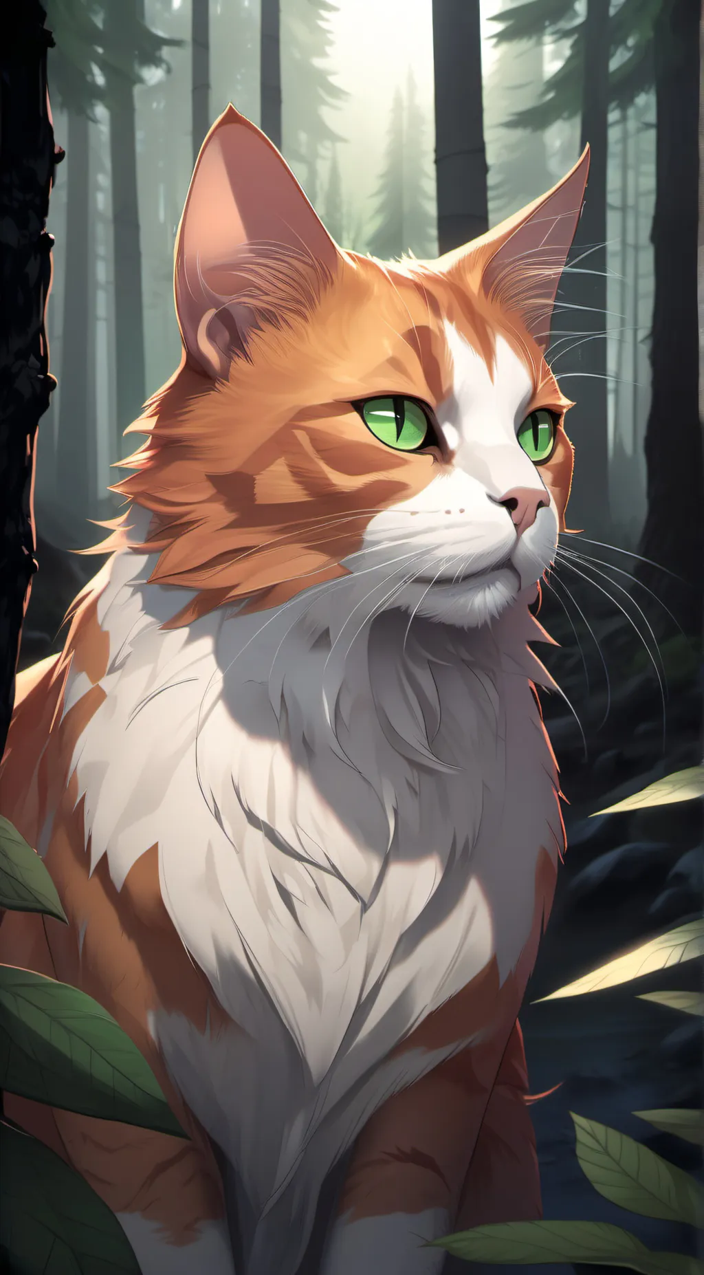 ai character: Firestar background