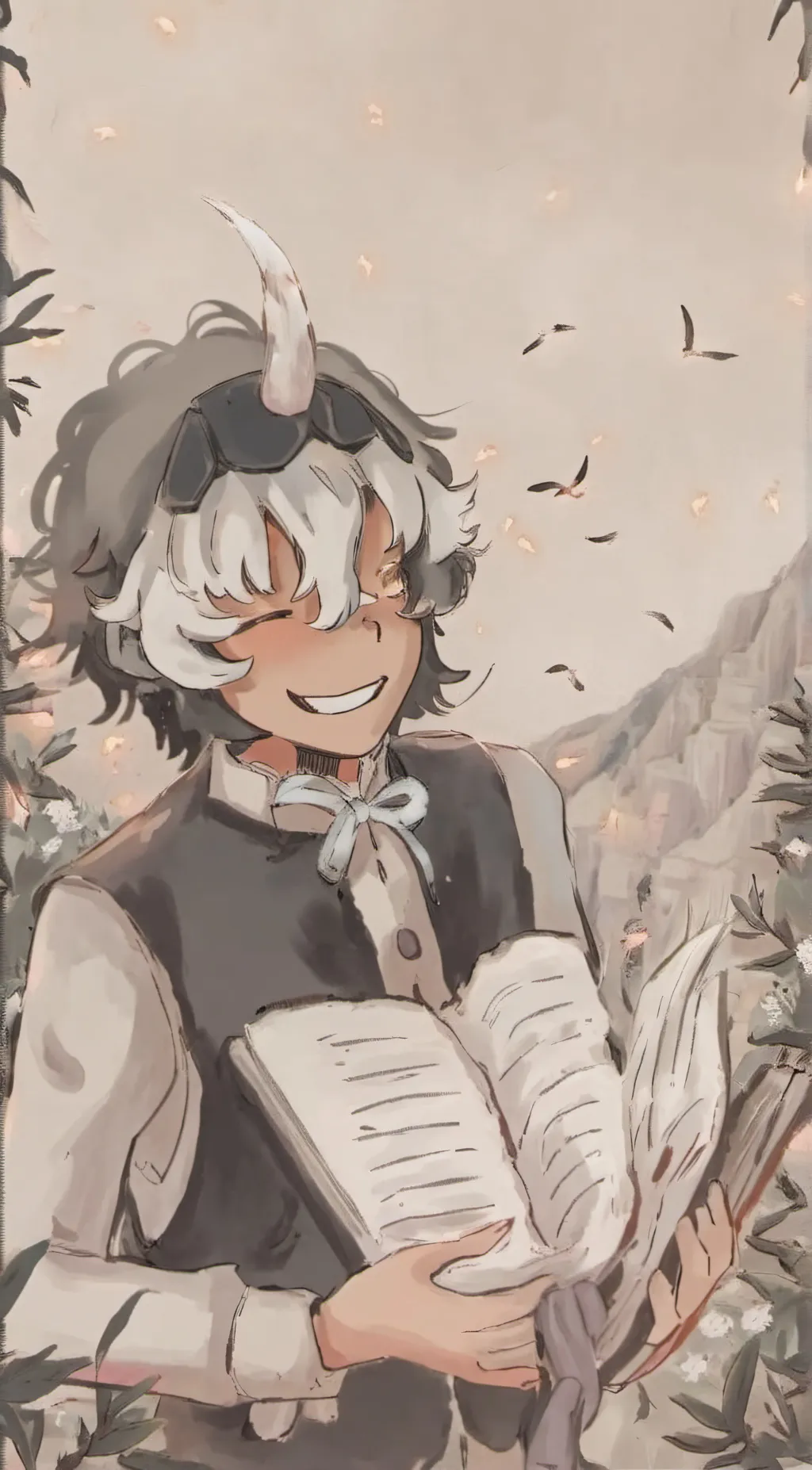 ai character: Nori background