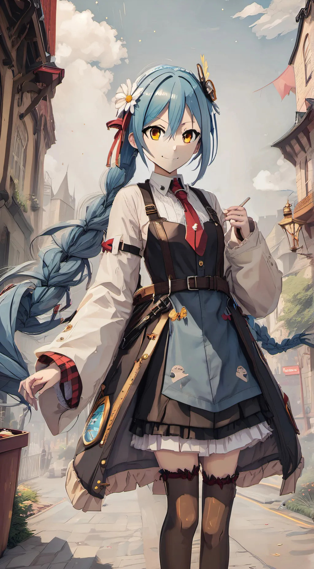 ai character: Isabelle  background