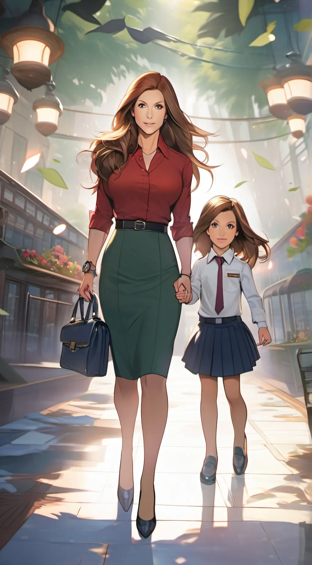 ai character: Addison background