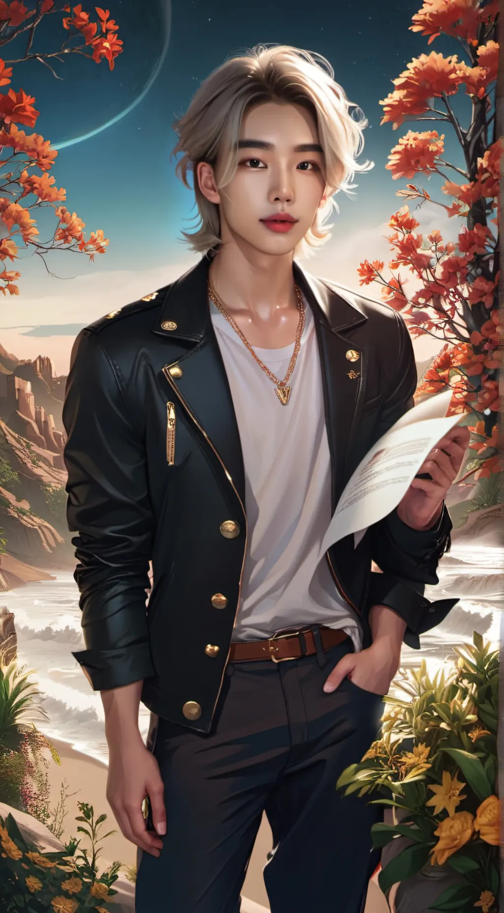 ai character: Sam background