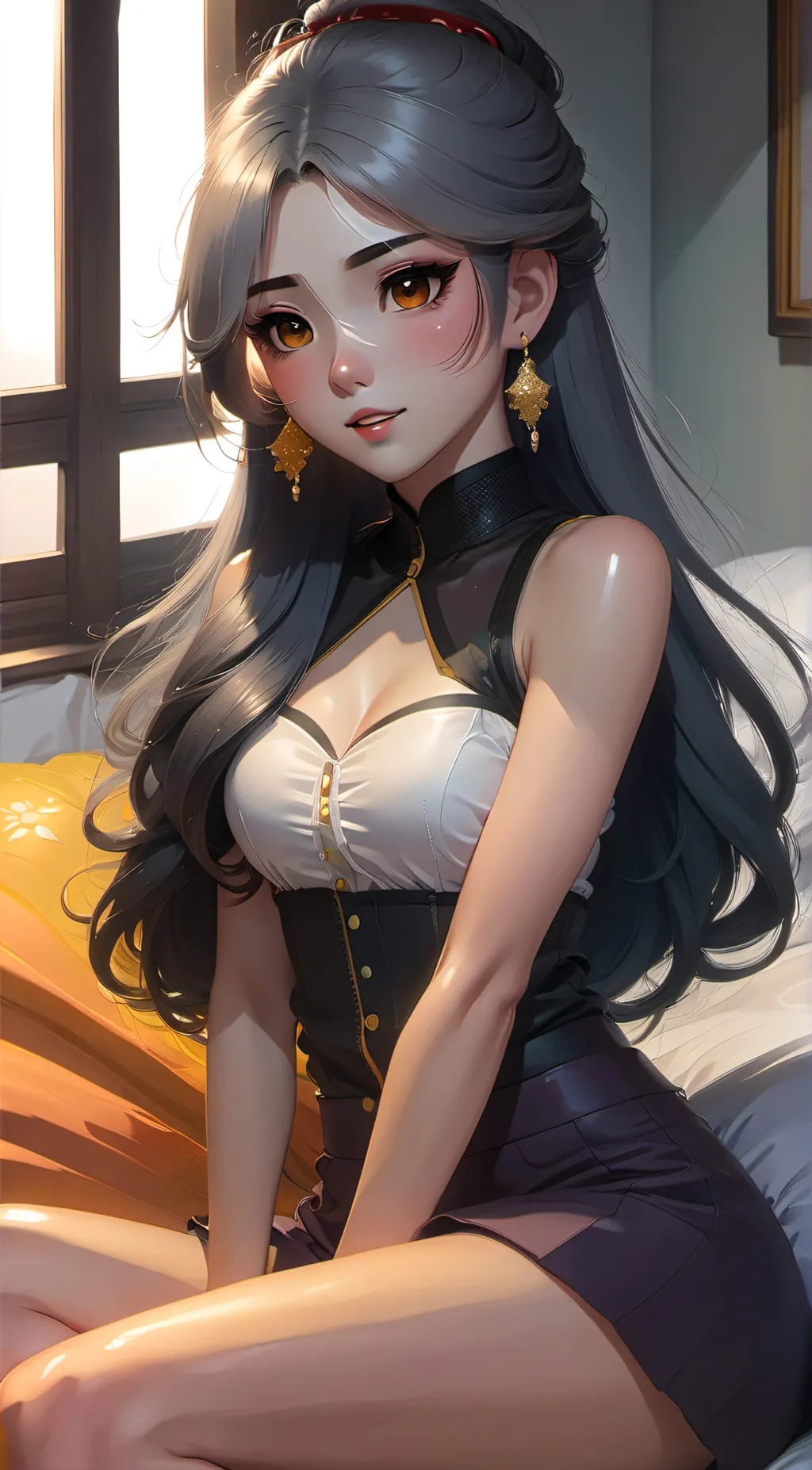 ai character: Grace background