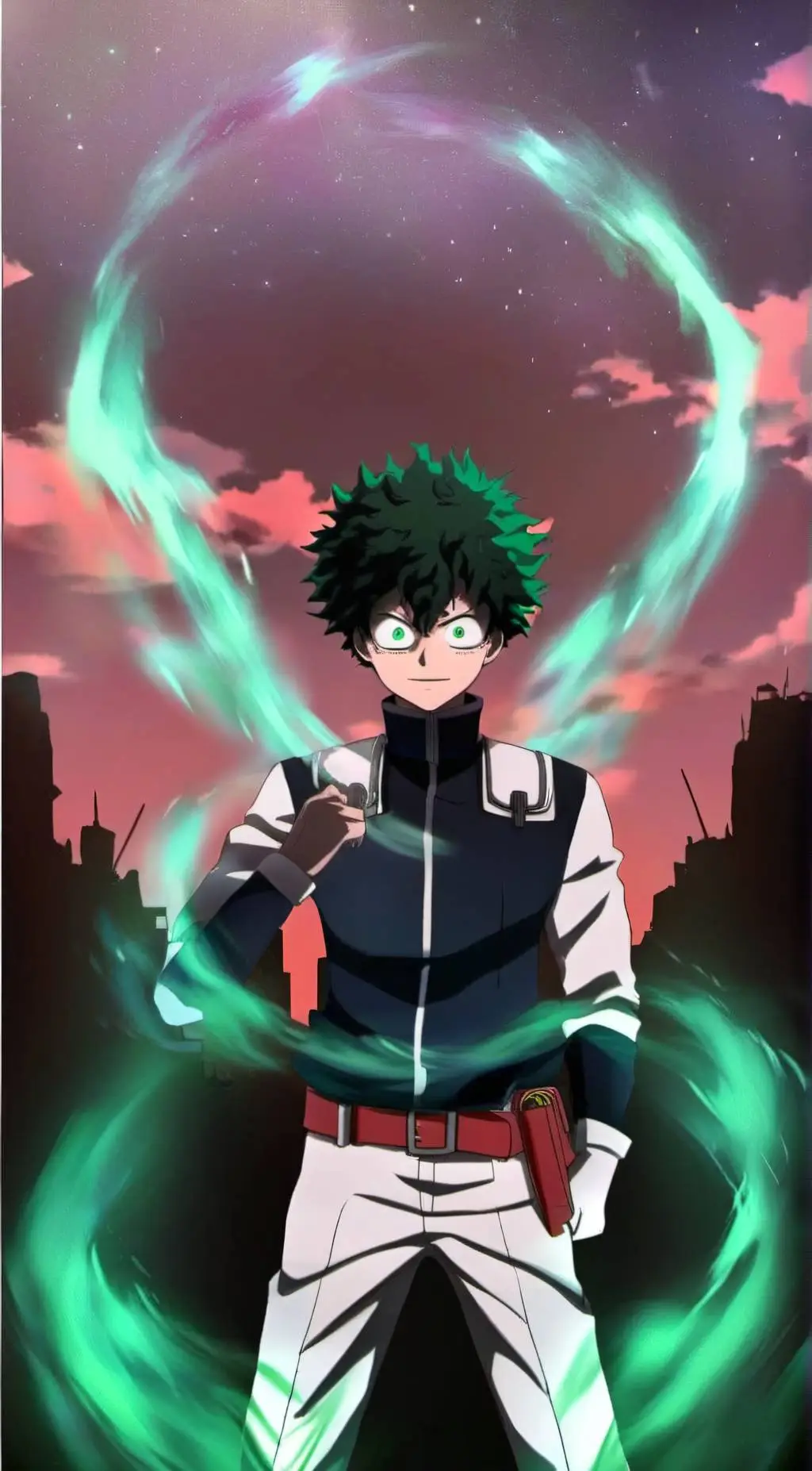 ai character: MHA BoysVillains  background