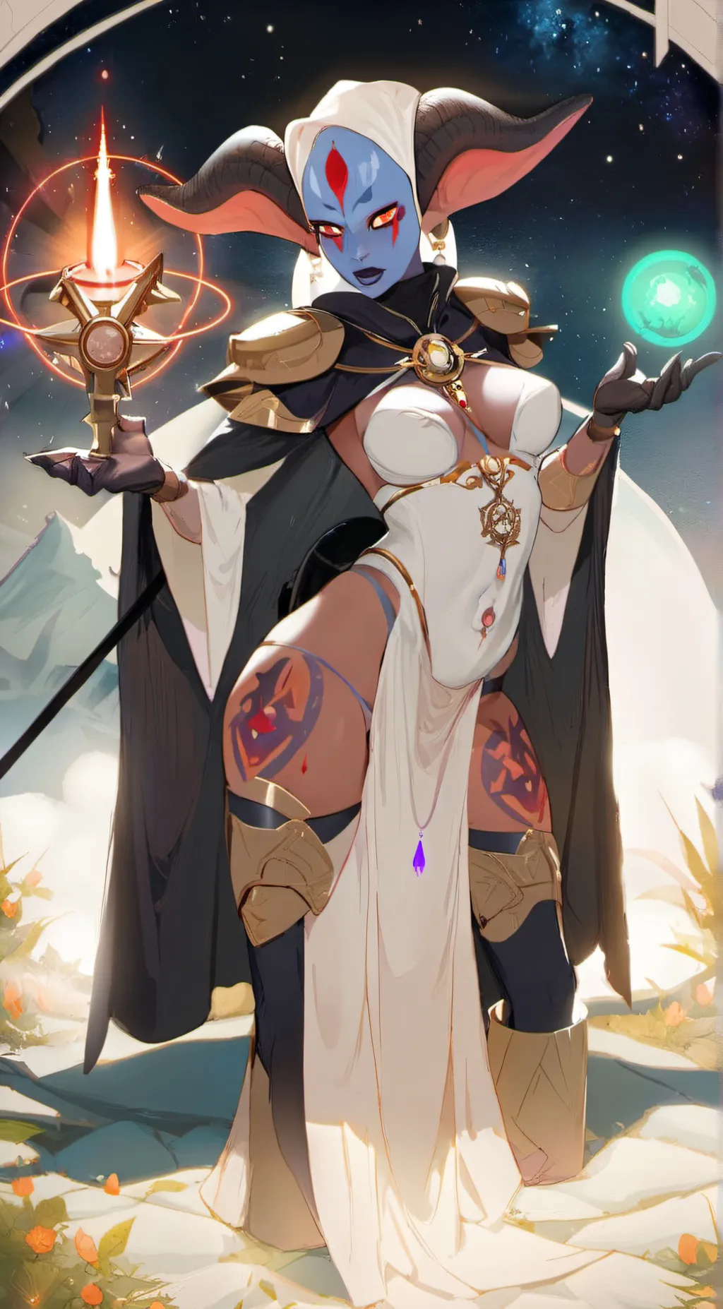 ai character: Serenity background