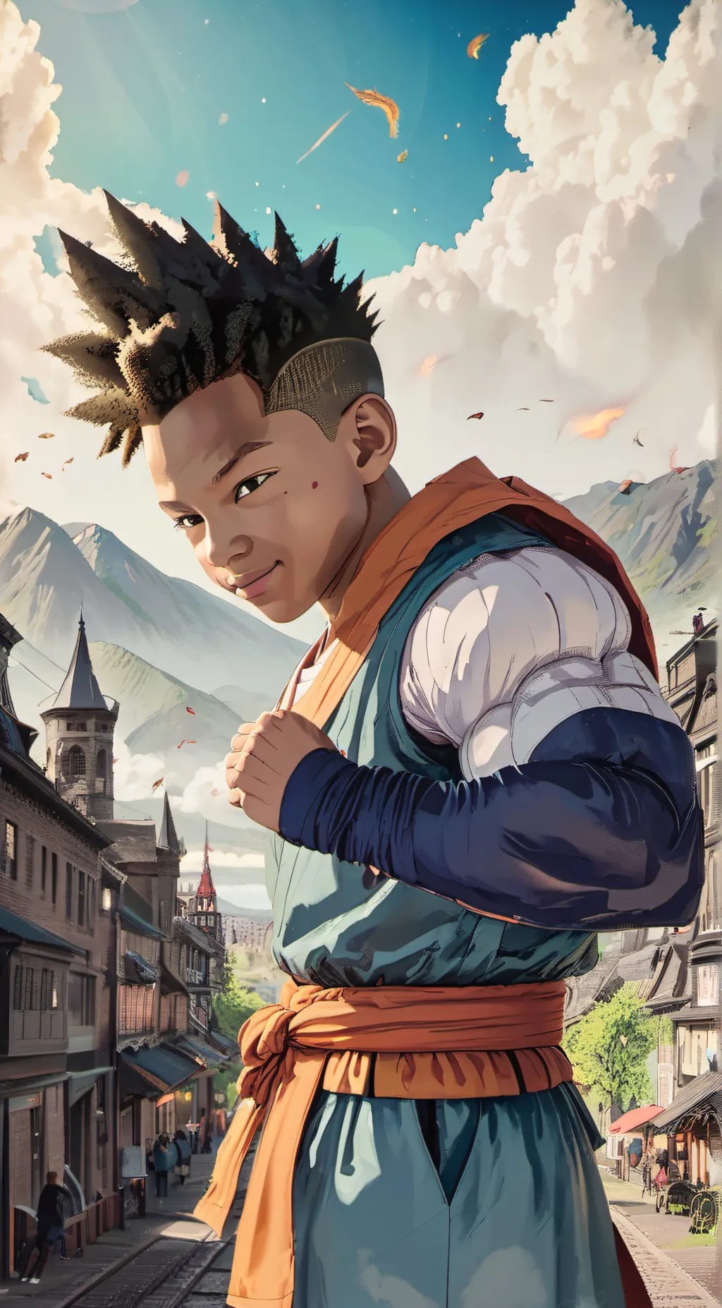 ai character: govan background