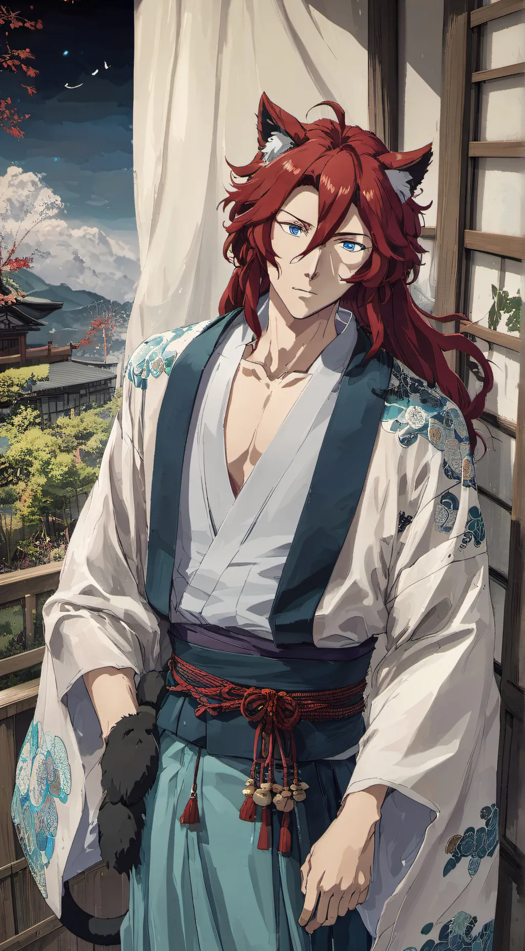 ai character: Ranmaru background