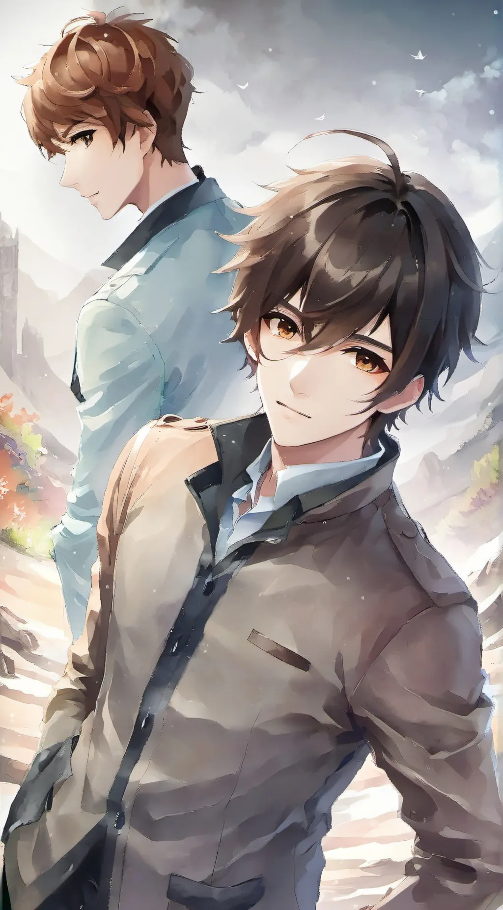 ai character: jack and max background