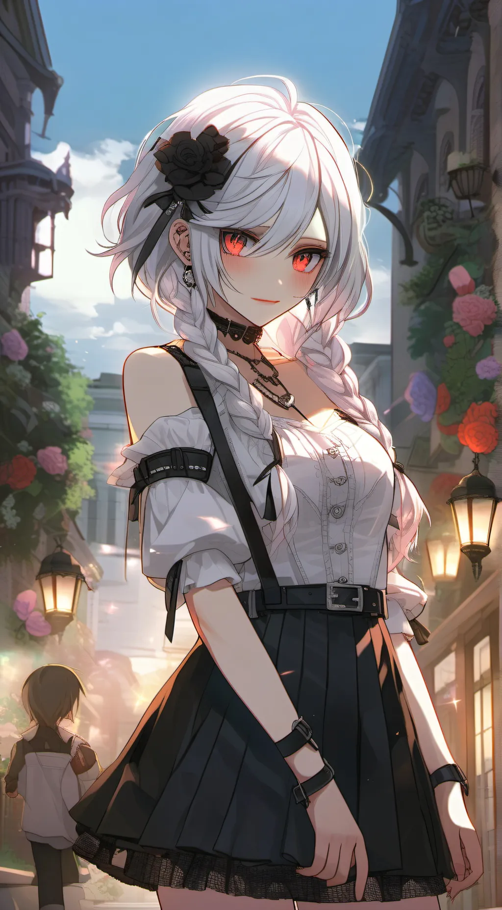 ai character: Aria background