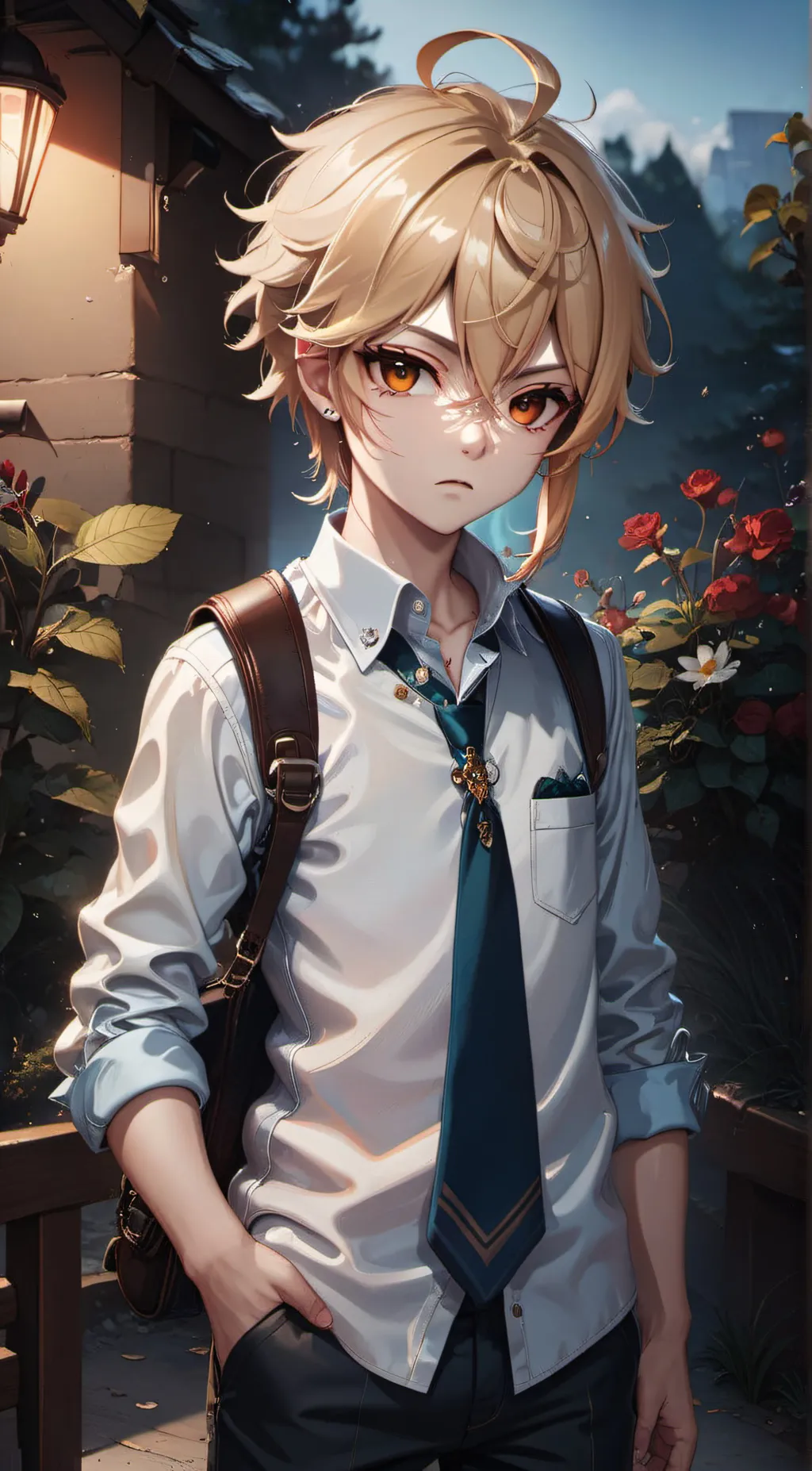 ai character: Mike background