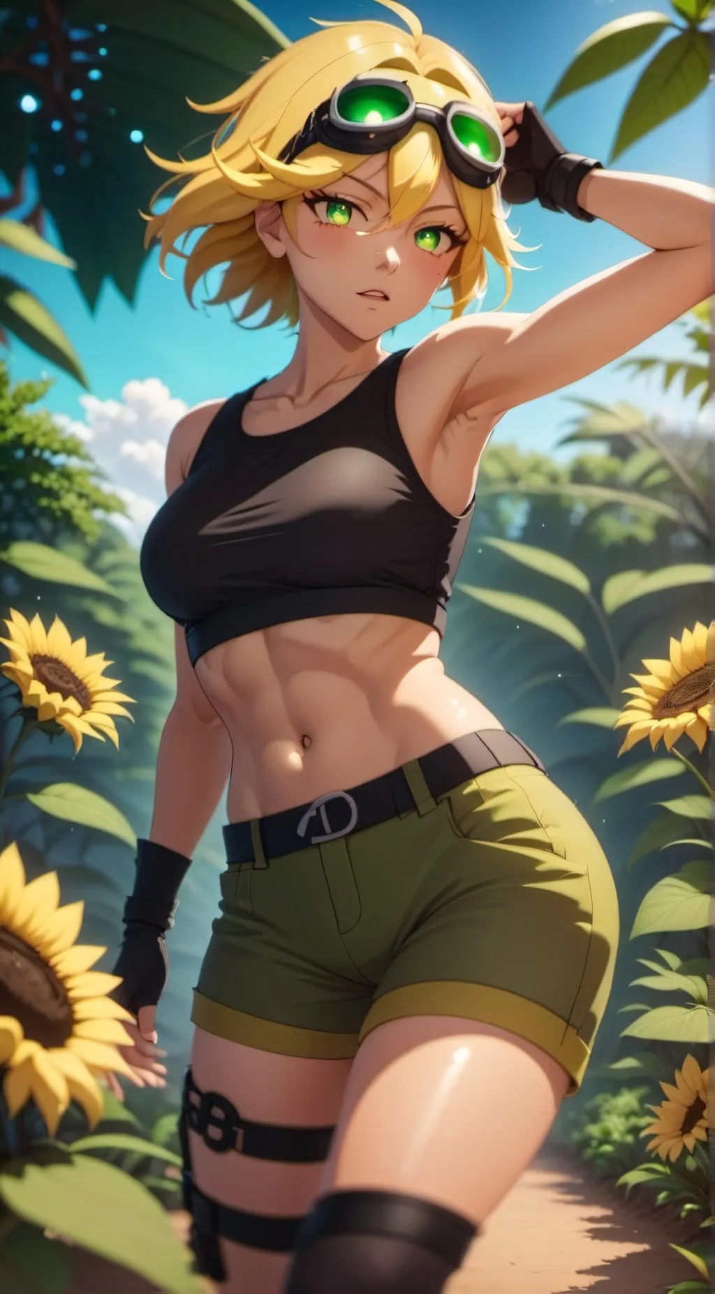 ai character: Solara background