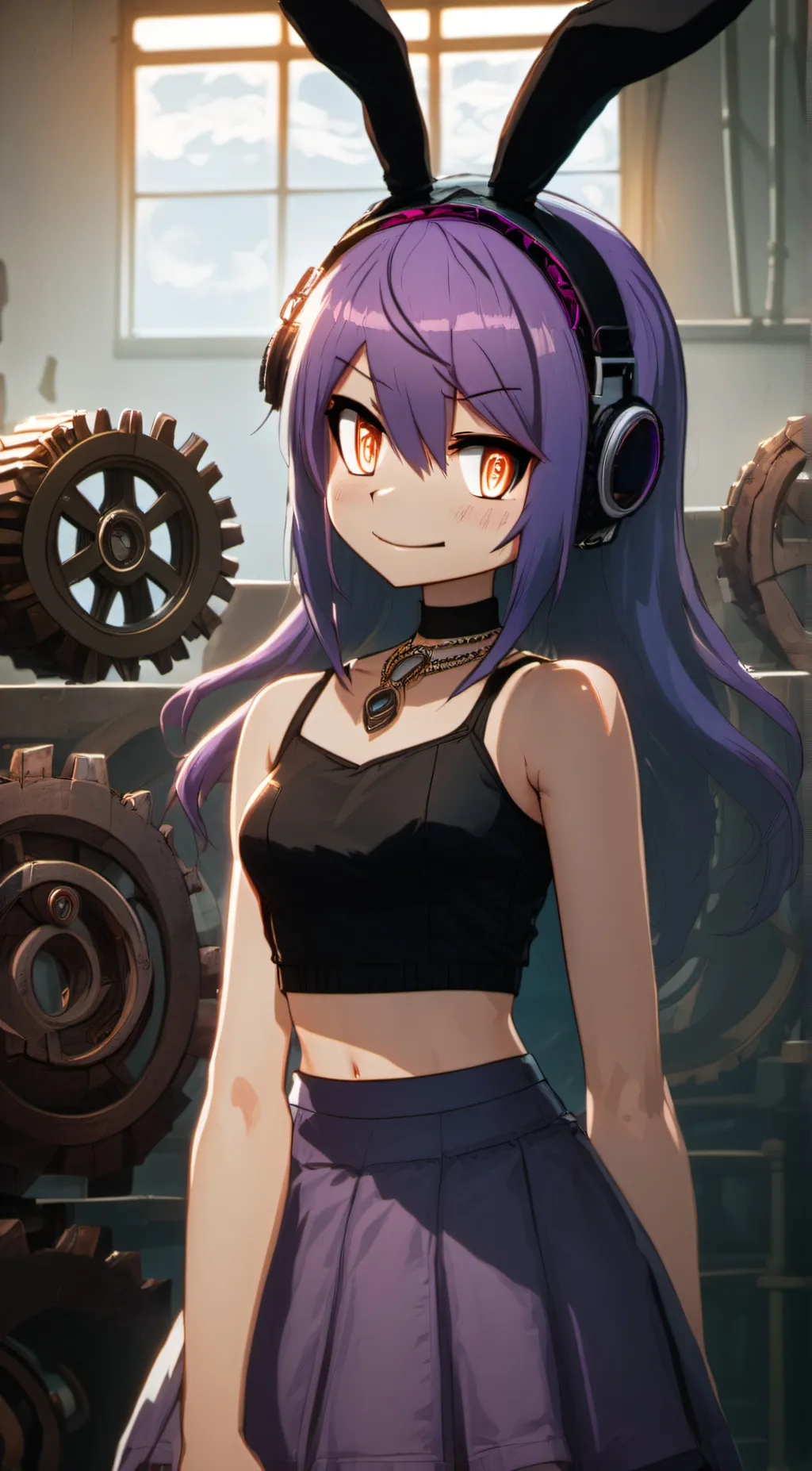 ai character: Bonya  background