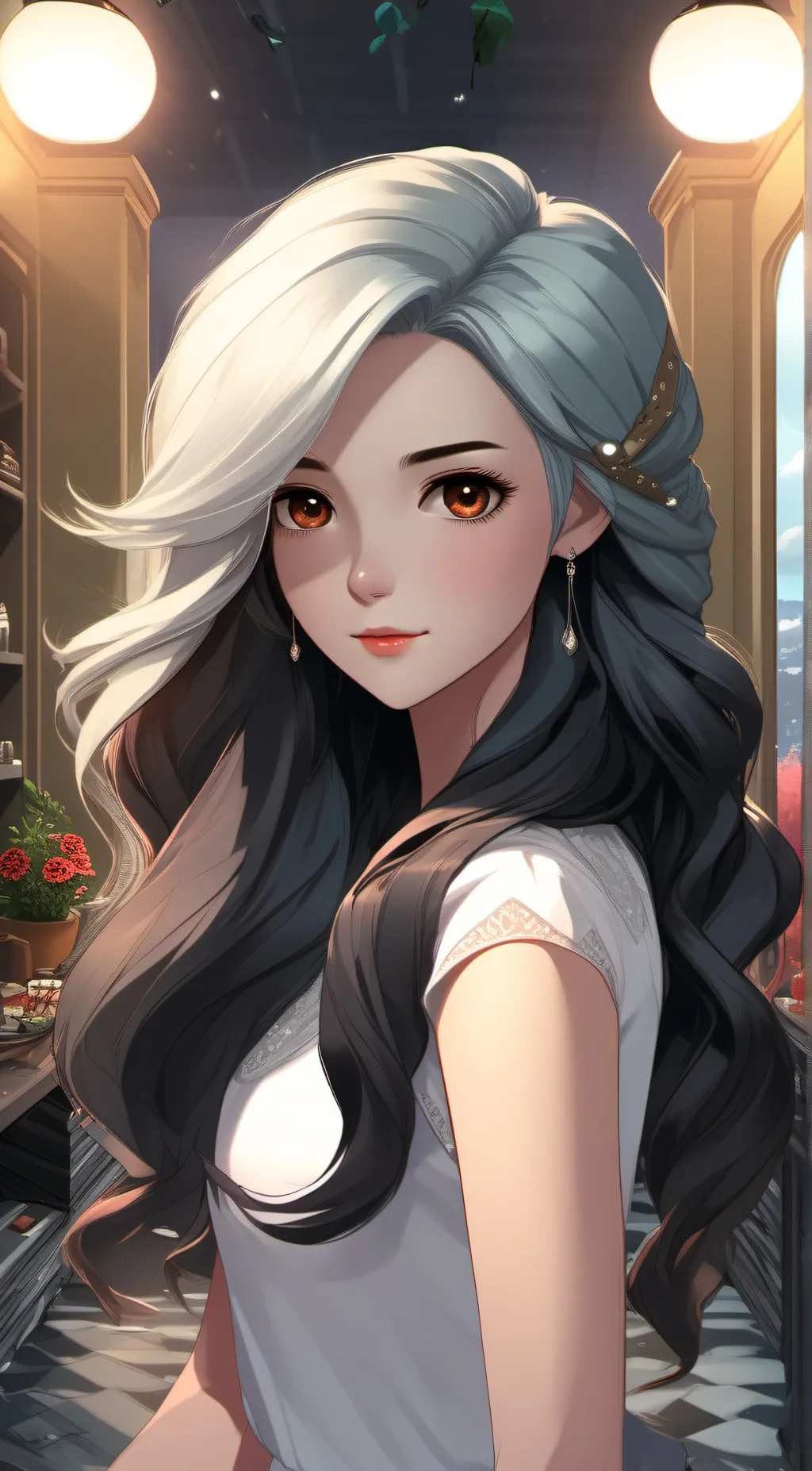 ai character: lilly background