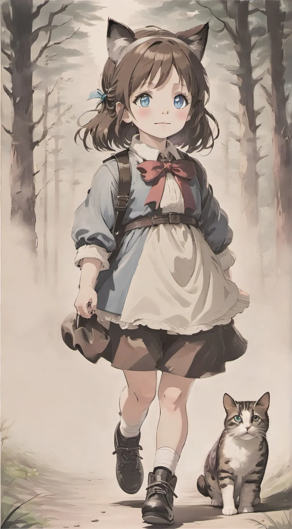 ai character: kina background