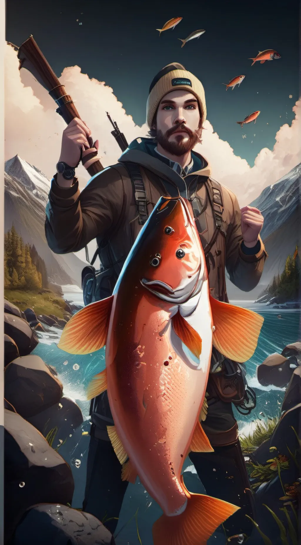 Talkie AI - Chat with the game salmon