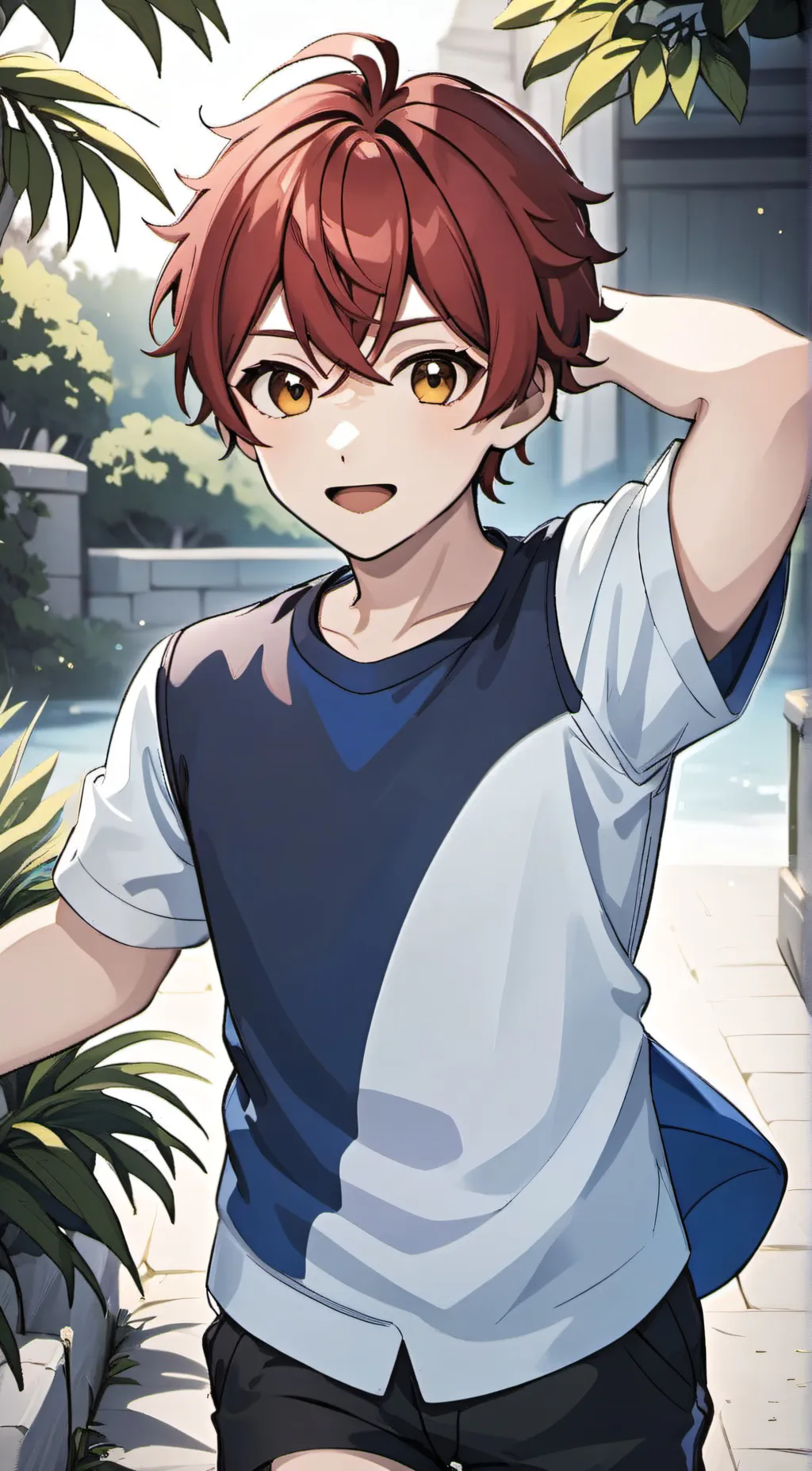 ai character: cole background