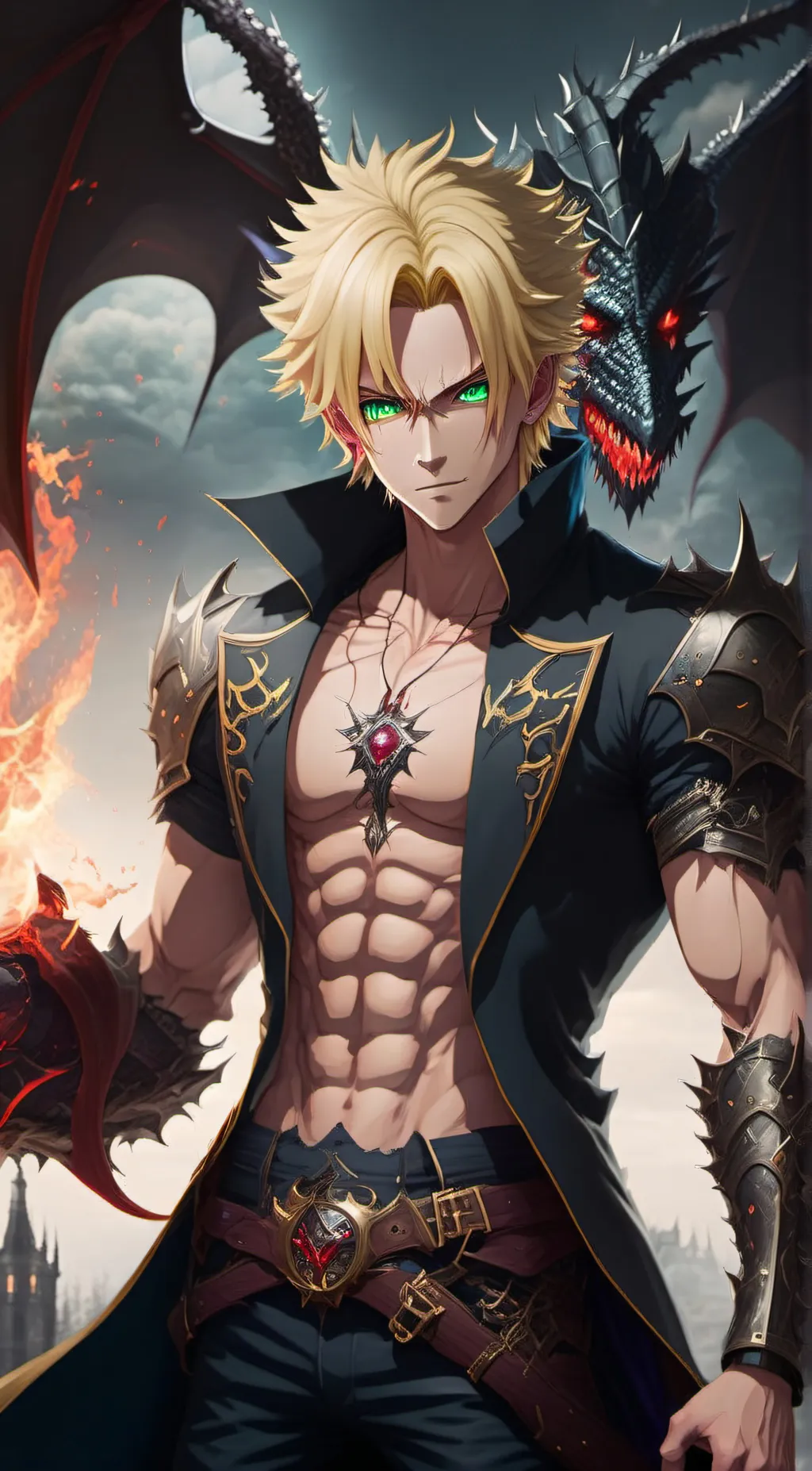 ai character: meliodas background