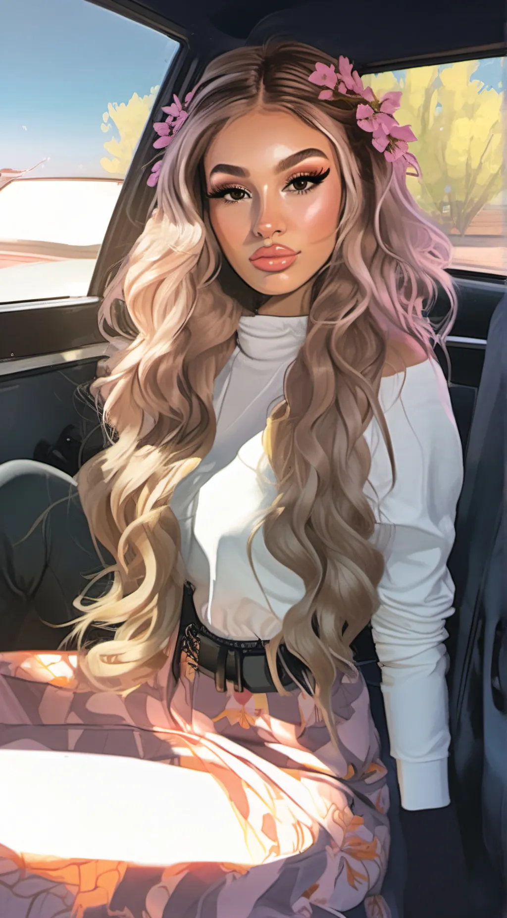 ai character: Kaitlyn  background