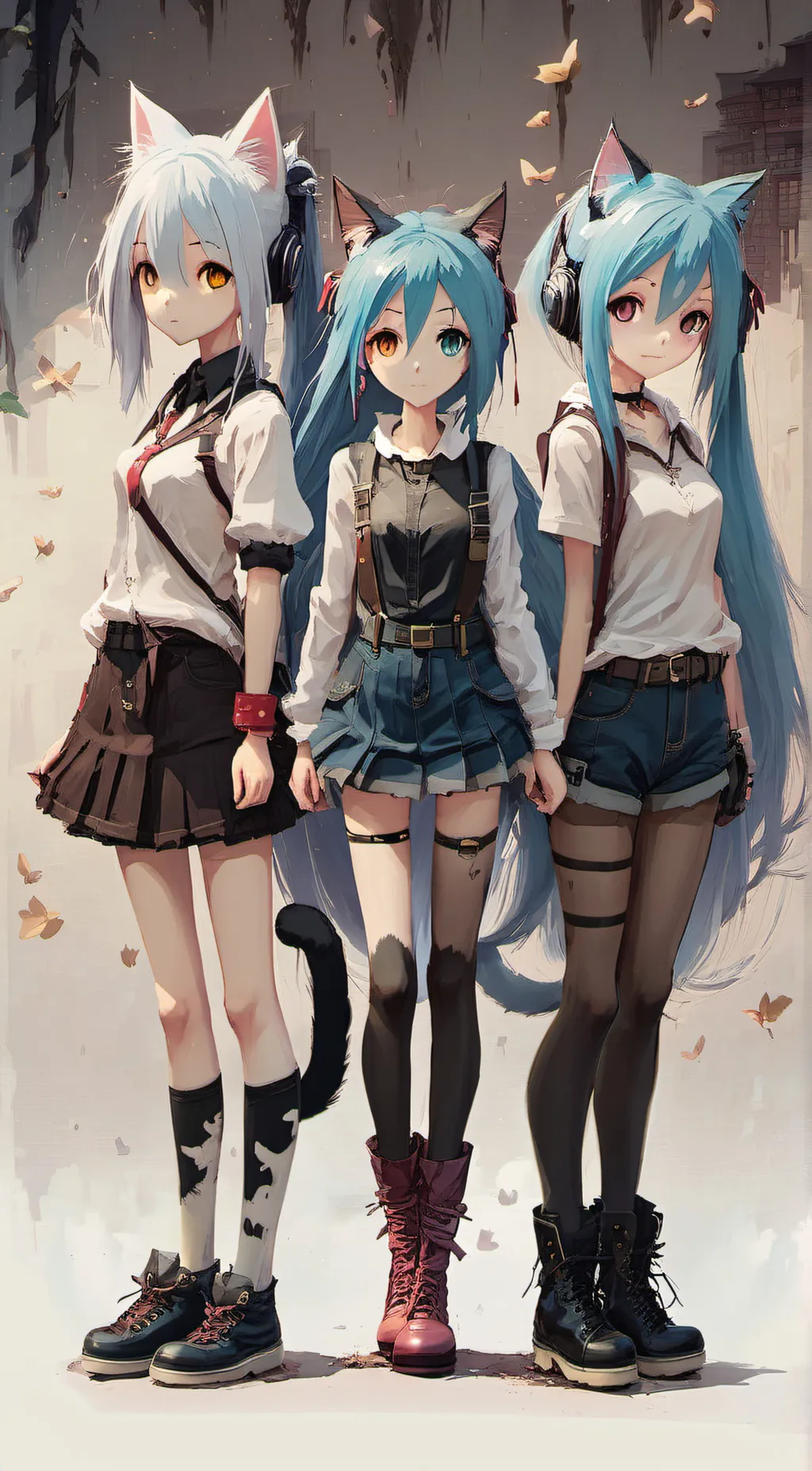 ai character: your friend group  background