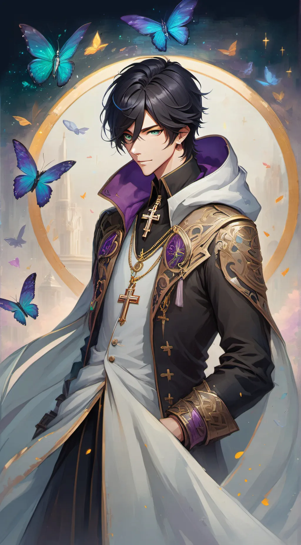 ai character: Prince Sylvester background