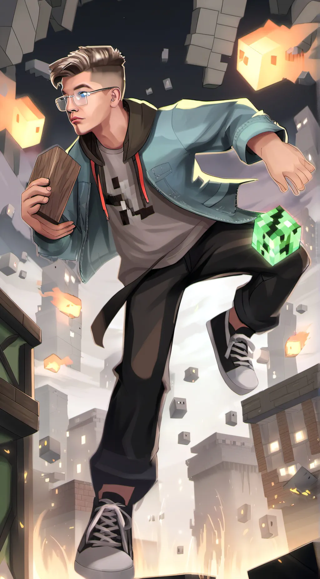 ai character: teacher preston background